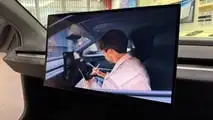 Le Tesla Cybercab vu en direct