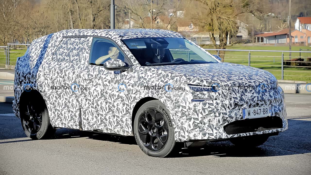 Citroën C5 Aircross (2025) Erlkönigfotos