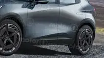 Cupra Raval (2025), il render di Motor1.com