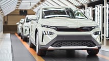 Skoda Elroq: Produktion in Mlada Boleslav (Lichttunnel)