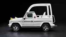 The First All-Electric Popemobile