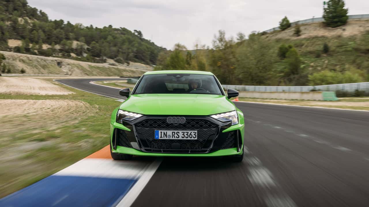 Audi RS 3 (2025) im Test Front