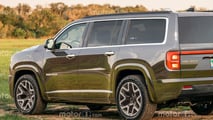 Ram Ramcharger SUV Rendering By Motor1