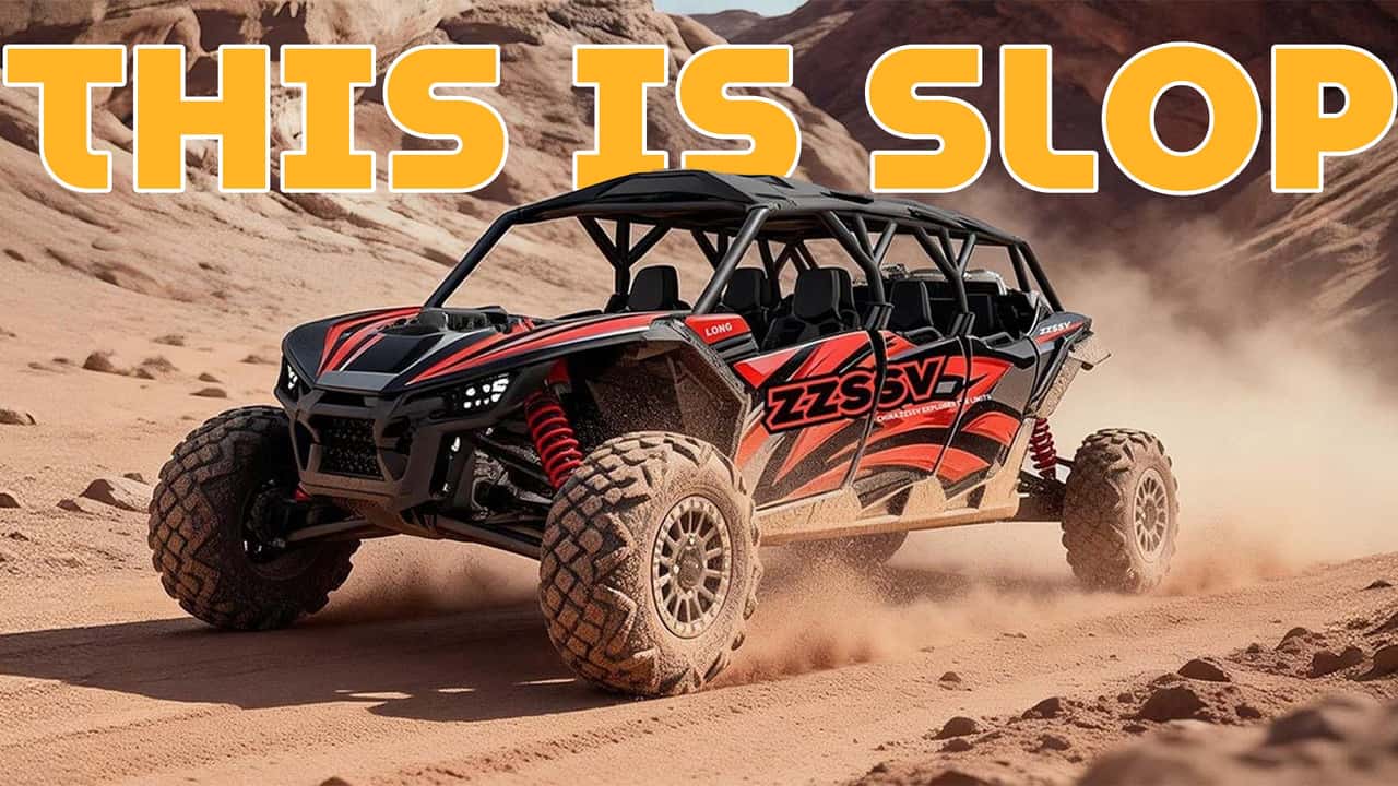 Китайский трёхрядный внедорожник - воплощение халтуры ИИ