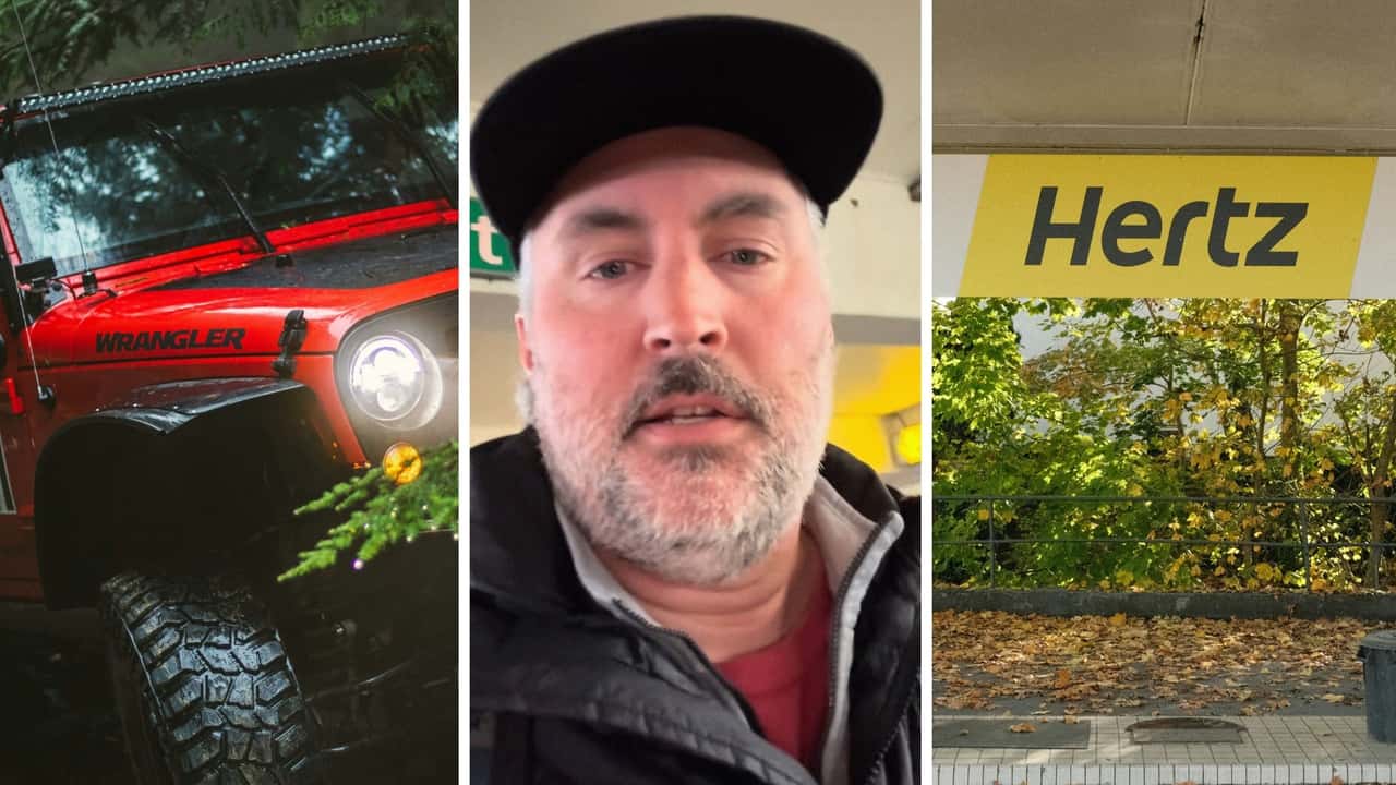 Man rents a jeep wrangler through Hertz. Then he’s in shock when he sees what they gave him