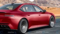 Alpina BMW 7 Series Rendering By Motor1