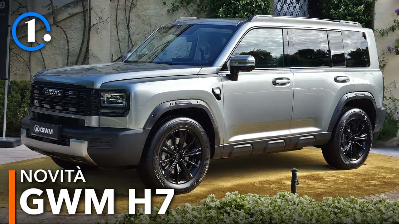 Tra SUV e fuoristrada: è la cinese GWM H7, ibrida e per l'Europa