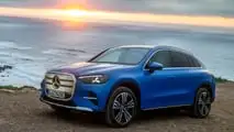 Mercedes GLC EQ Avantgarde (2026) in Klarblau Metallic: Das Exterieur