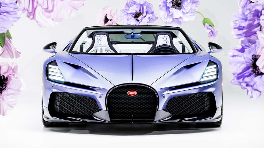Bugatti W16 Mistral als Lavendel-Unikat: Sweet Caroline 
