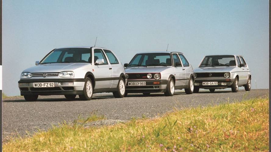 VW Golf GTI - első három széria