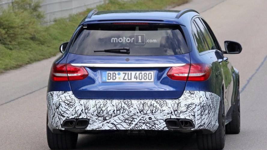 2019 Mercedes-AMG C63 Wagon spy photo