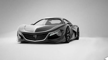Mazda RX-9 rendering / Alex Hodge