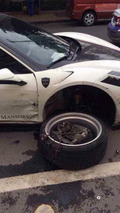 Mansory Ferrari 458 Siracusa crash in China