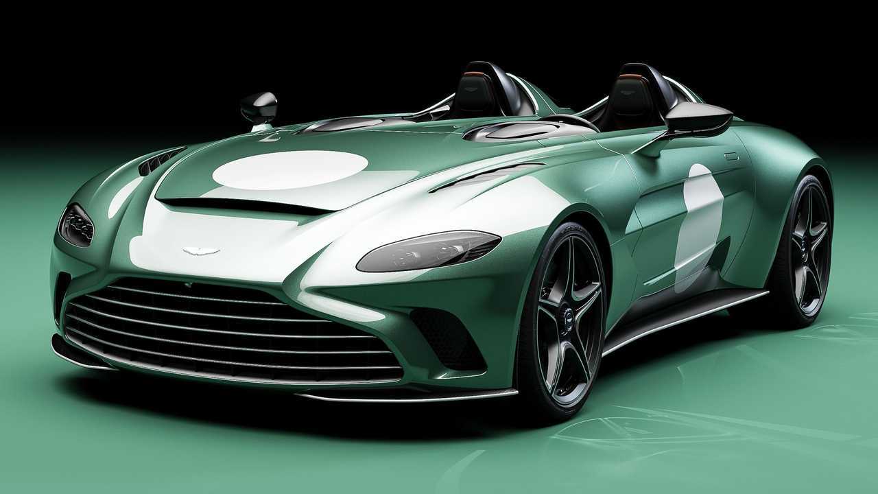 Aston Martin V12 Speedster con especificaciones DBR1