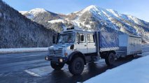 Unimog di supporto per il terremoto in Croazia