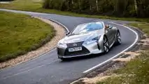 Lexus LC Convertible, 12 ore congelata in camera criogenica