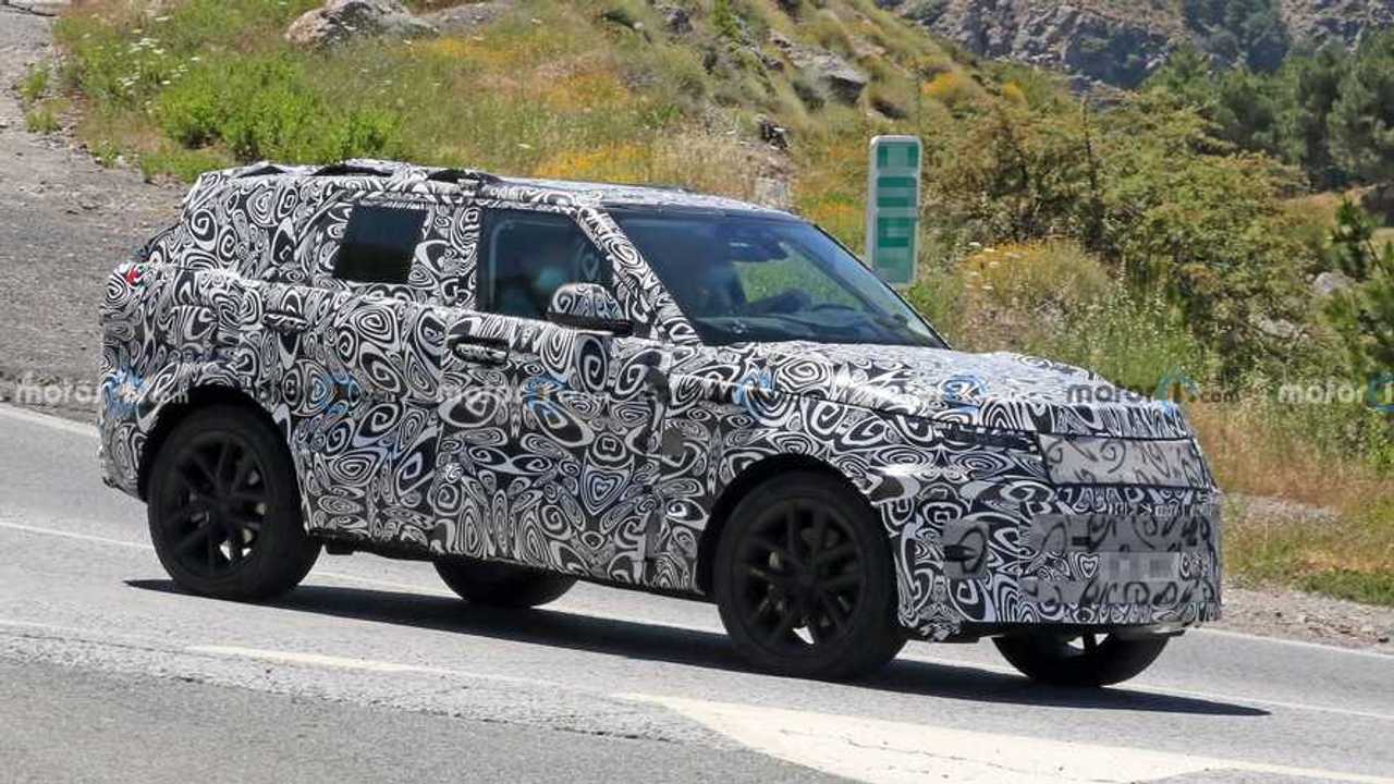 Land Rover Range Rover Sport Prototipi Ön Cephe