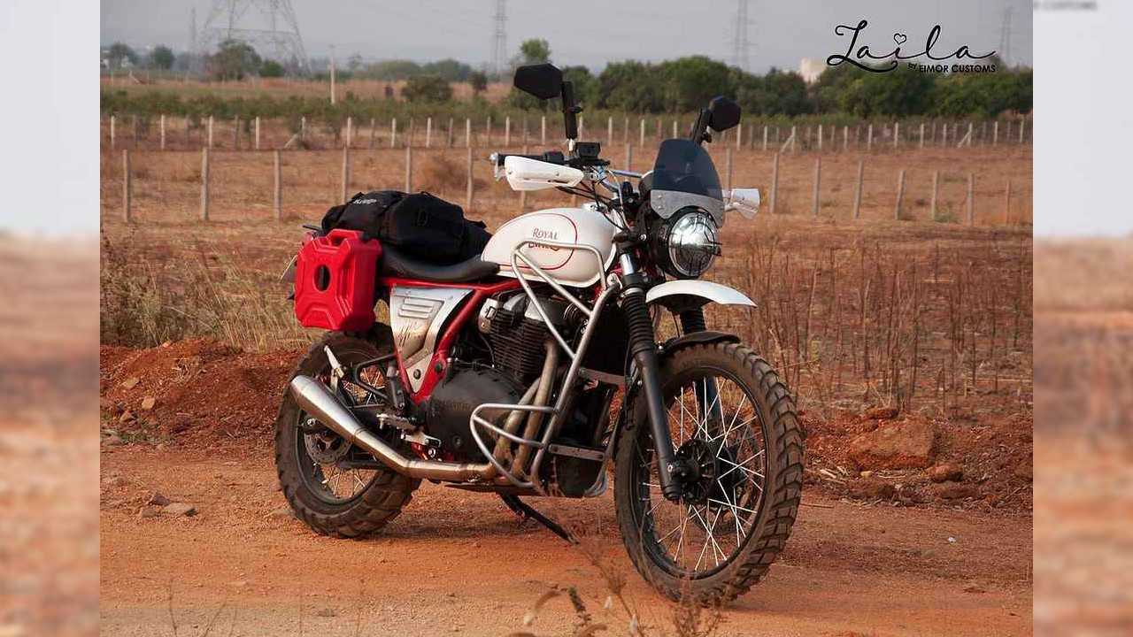 Check Out This Badass Custom Royal Enfield 650 Scrambler
