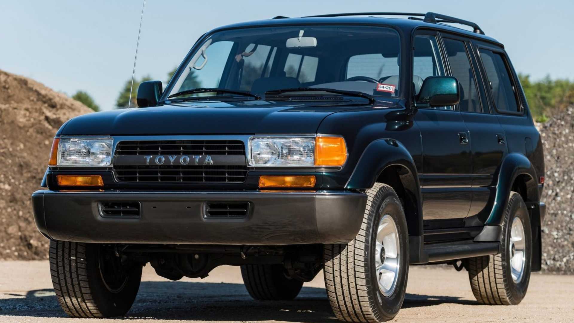 27 Year Old Toyota Land Cruiser SUV Sells For 136 000