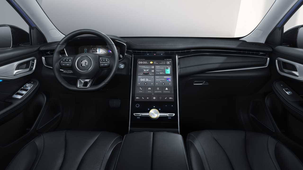 MG Marvel R Electric 2021 interior