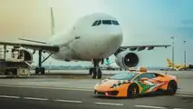 Lamborghini Huracán RWD als Follow-Me Car am Flughafen Bologna