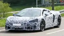 Photo espion McLaren hybride