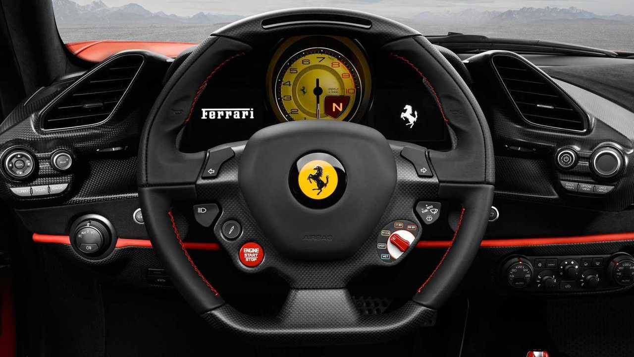 Ferrari 488 GTB Steering Wheel