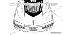 Seiten aus dem Corvette-Malbuch
