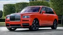 Rolls-Royce Cullinan en color Fux Orange