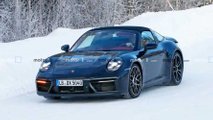 Porsche 911 Targa Spy Shots