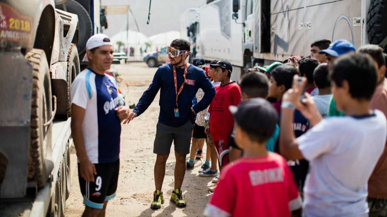 The Dakar Rally Has Charity