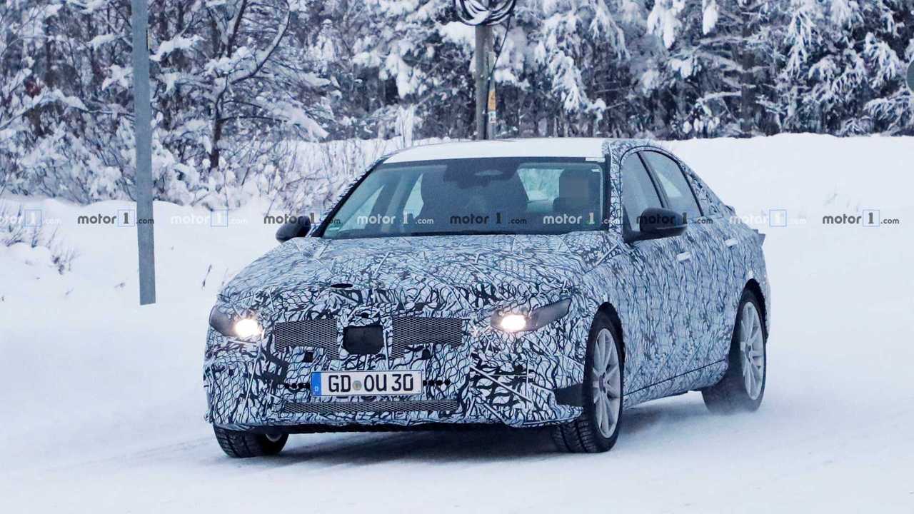 Mercedes-Benz Classe C photos espion
