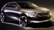 Skoda Kamiq, i teaser