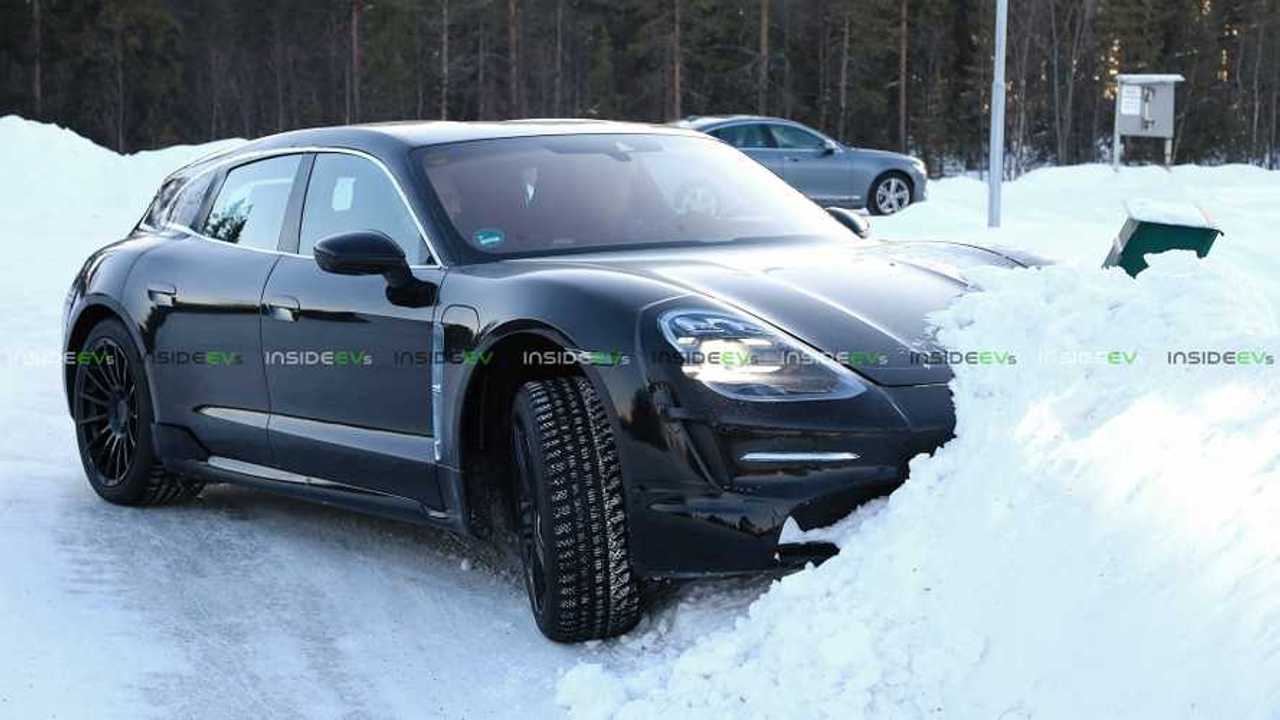 Porsche Taycan Sport Turismo Casus Fotoğrafları