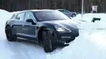 Porsche Taycan Sport Turismo Casus Fotoğrafları