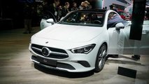 2020 Mercedes CLA at CES Live Photos