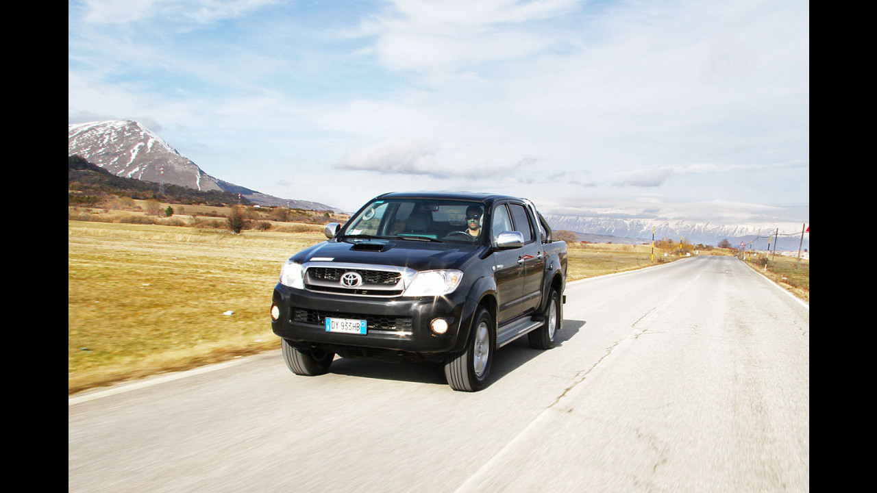 Toyota Hilux 3.0 D-4D Double Cab - Il test