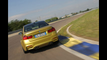 BMW M3, la prova