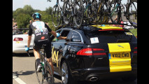 Jaguar XF Sportbrake al Tour de France
