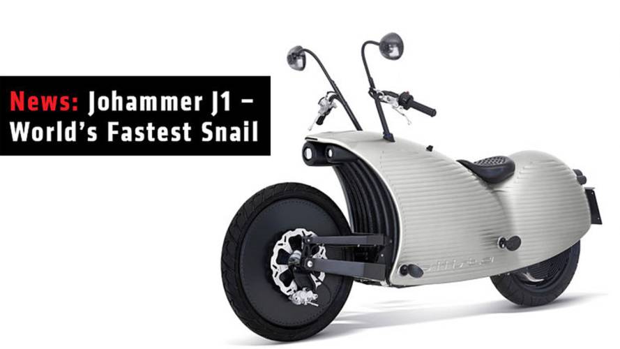 News: Johammer J1 – The World's Fastest Snail