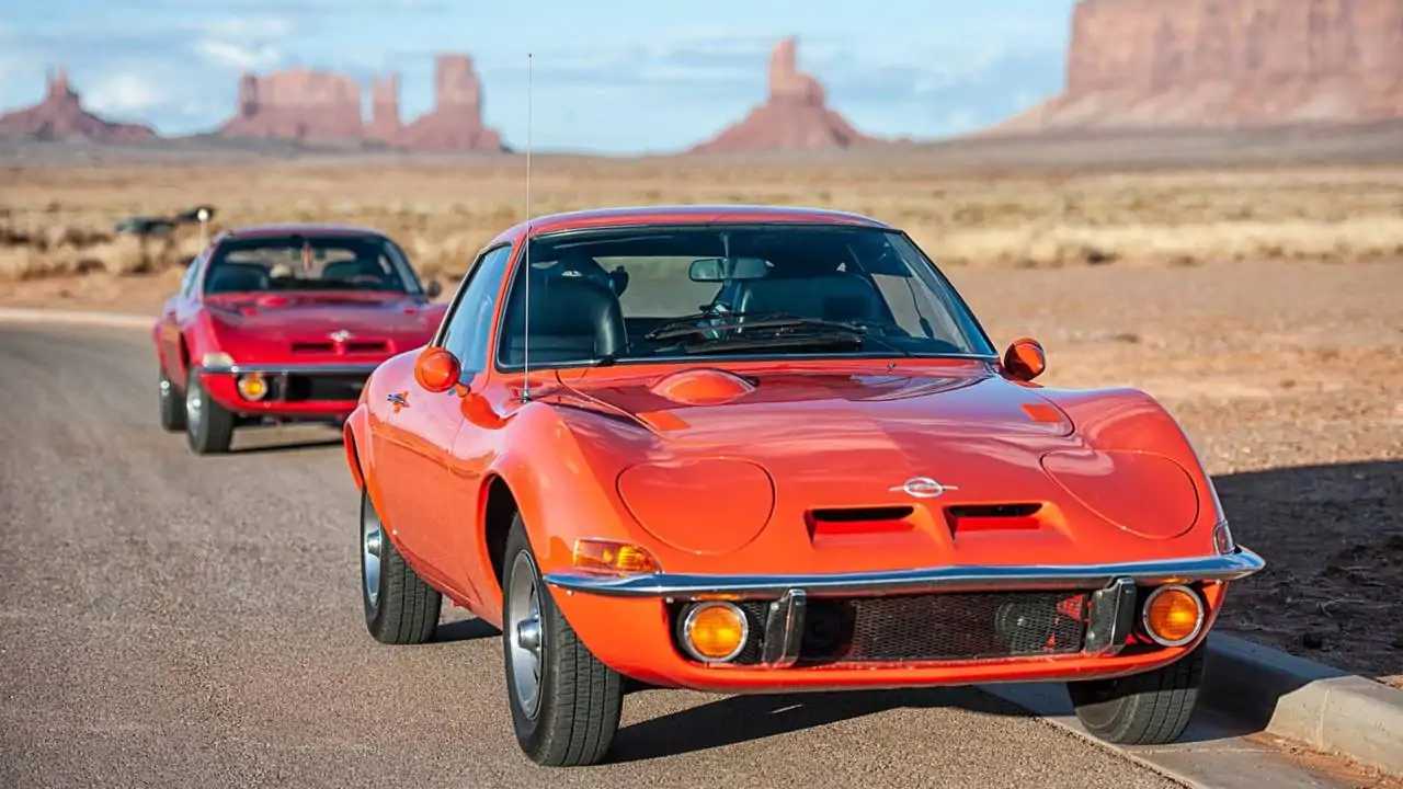 Rassemblement Opel GT Route 66
