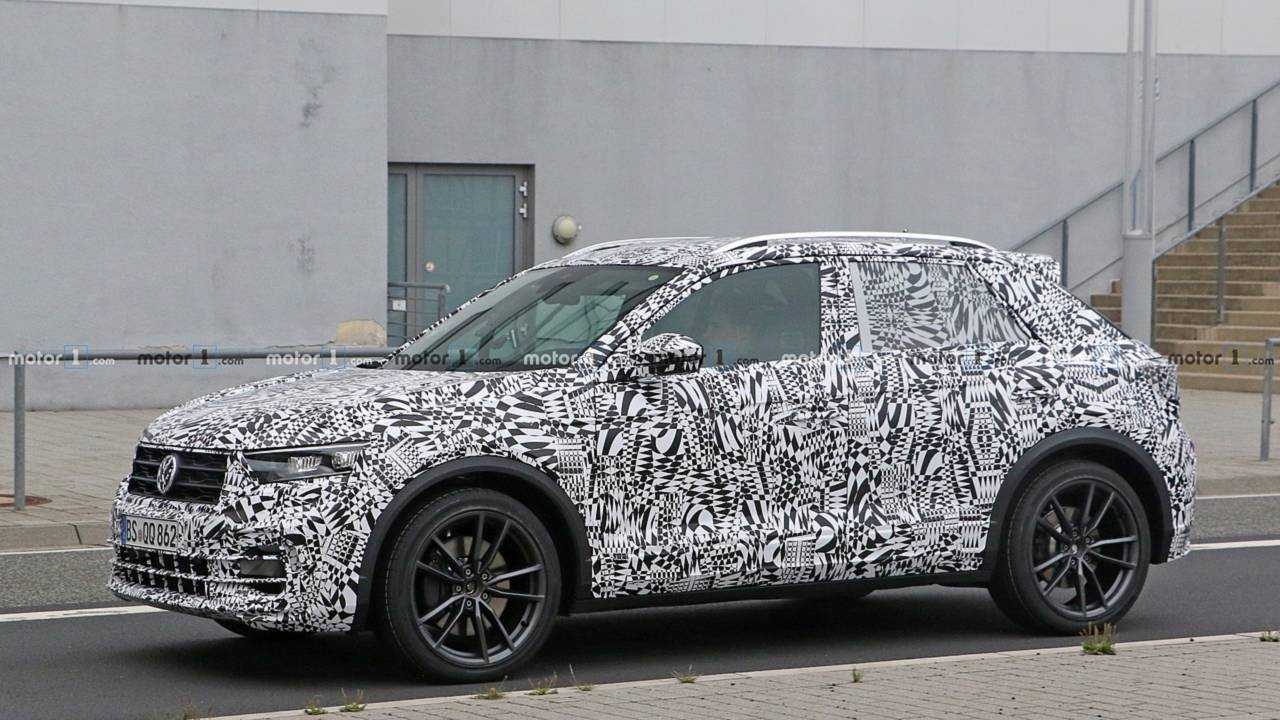 VW T-Roc R 2019, fotos espía