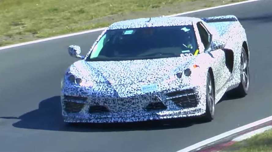 Mid-Engined Chevrolet Corvette Spy Video Screenshots