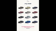 Jaguar XJ50 Heritage Range Poster A3