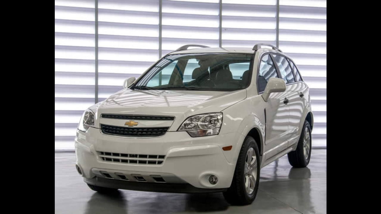 Chevrolet Captiva 2014 chega somente com motor 2.4 por R$ 98.990