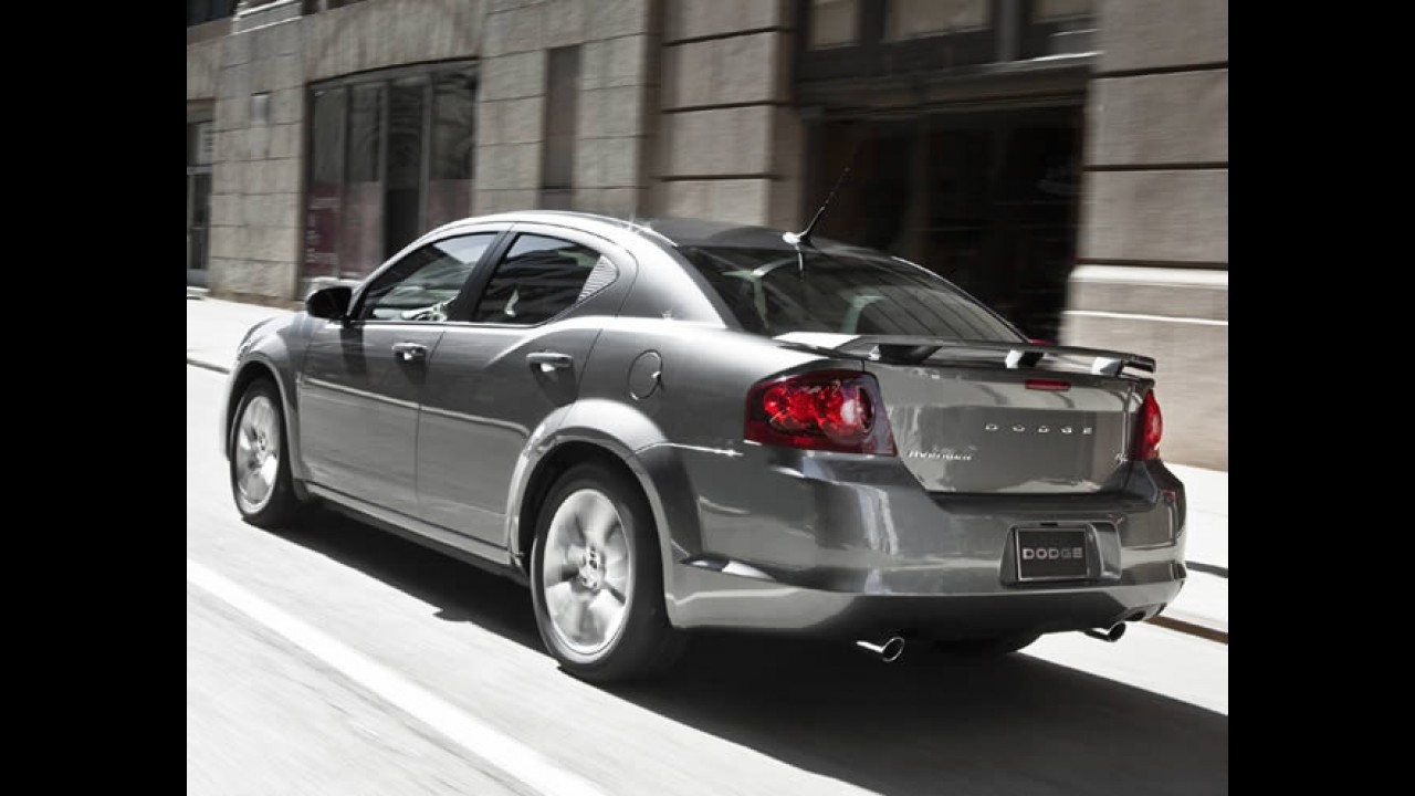 Dodge Avenger 2012 ganha versão V6 nos Estados Unidos