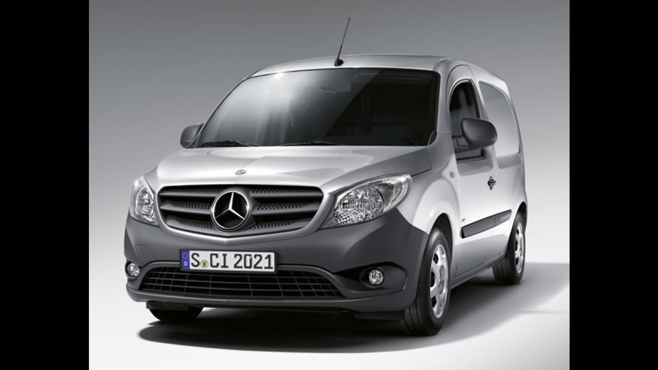 Mercedes apresenta o Citan 2013, irmão gêmeo do Renault Kangoo