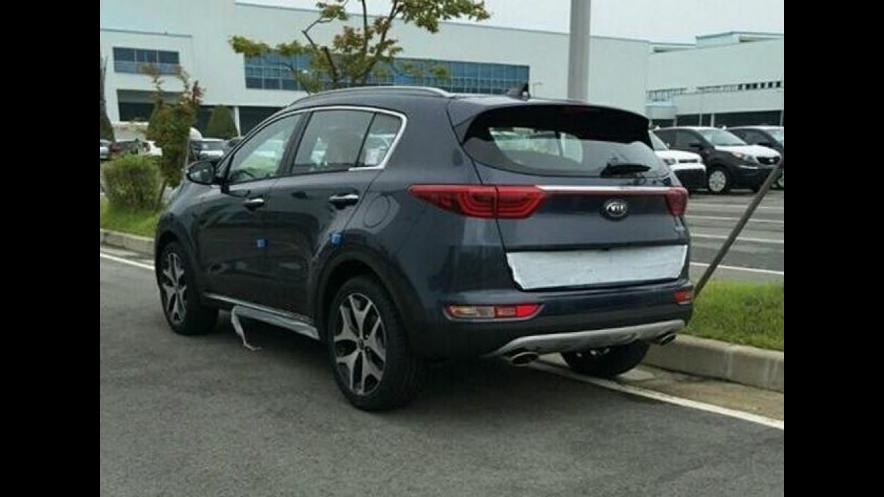 Revelado: novo Kia Sportage 2016 é pego sem camuflagem