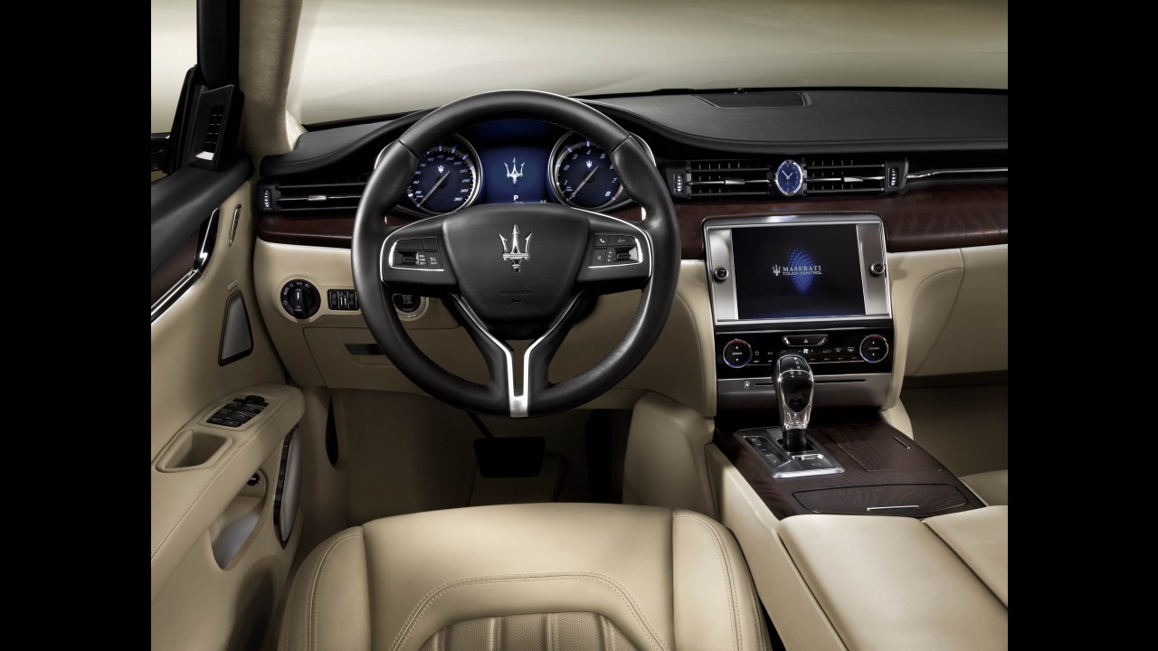 Maserati divulga primeiras imagens oficiais da nova geração do sedã de luxo Quattroporte