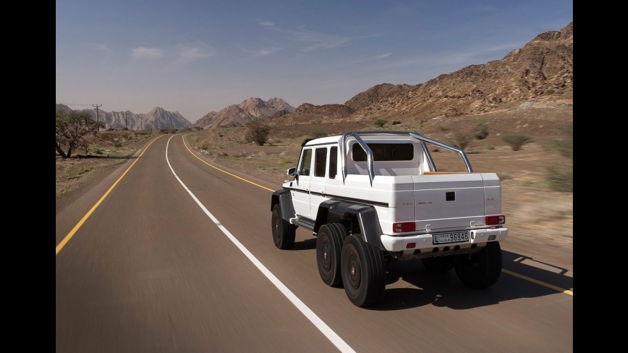 Mercedes divulga novas imagens do Classe G 6x6